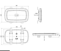 LED-majakkapaneeli Bullboy 381 mm