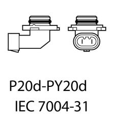 Led-ajovalopolttimo HB3 9005 E57 2 kpl